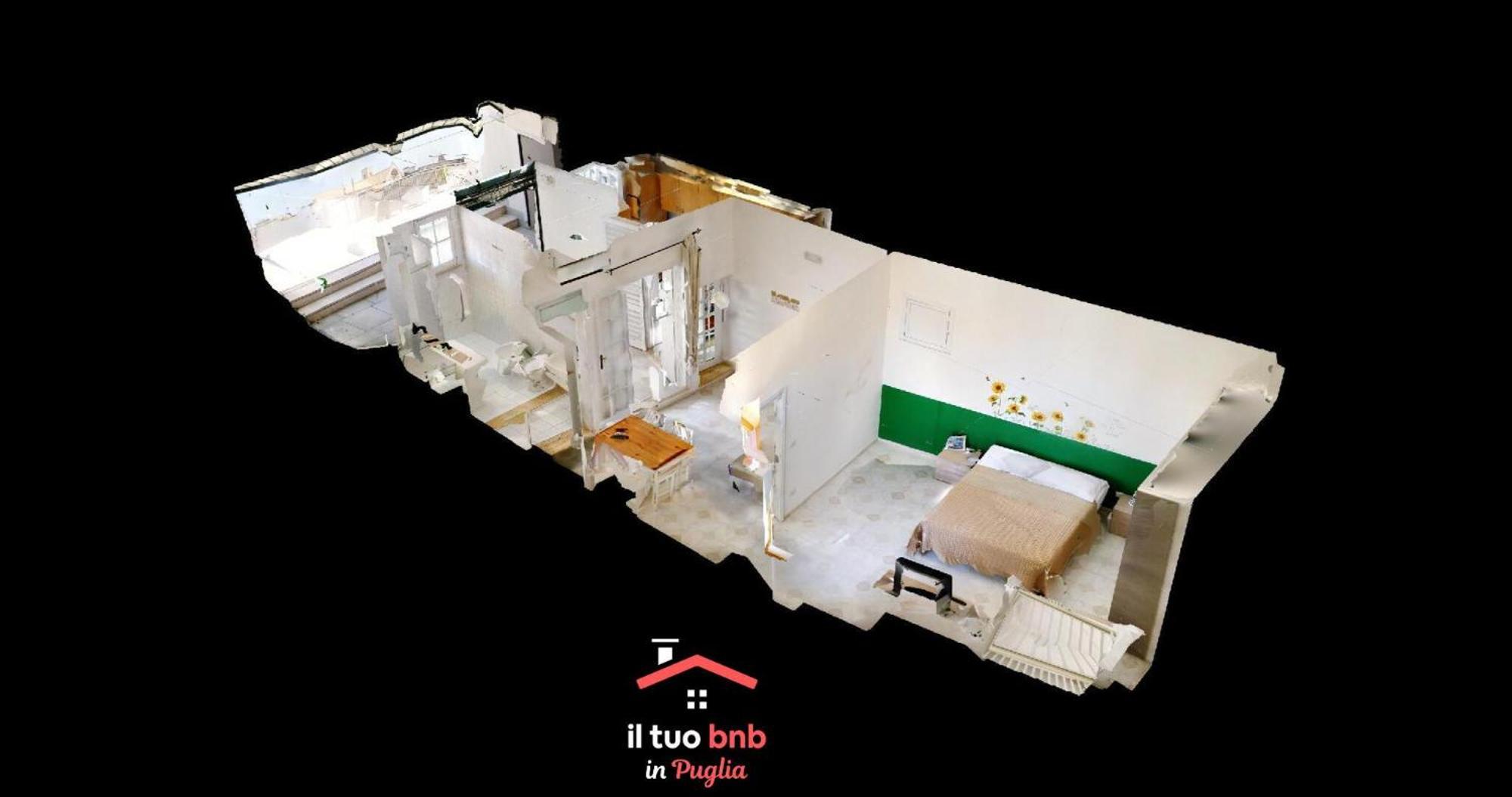 Casa Bianca Bnb,Big Terrace,10 Min Airport Beaches Битонто Екстериор снимка