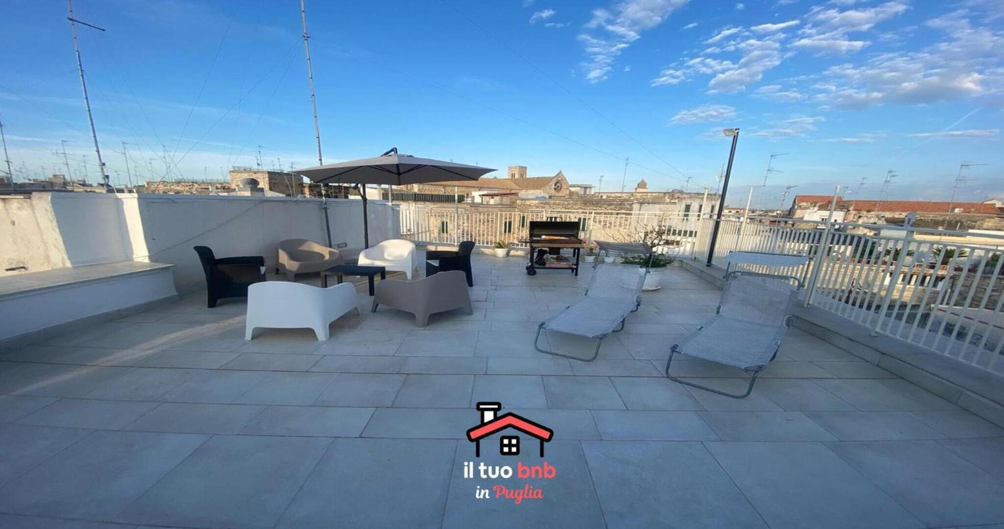 Casa Bianca Bnb,Big Terrace,10 Min Airport Beaches Битонто Екстериор снимка