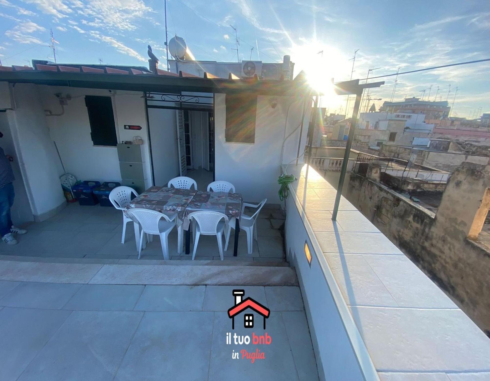 Casa Bianca Bnb,Big Terrace,10 Min Airport Beaches Битонто Екстериор снимка