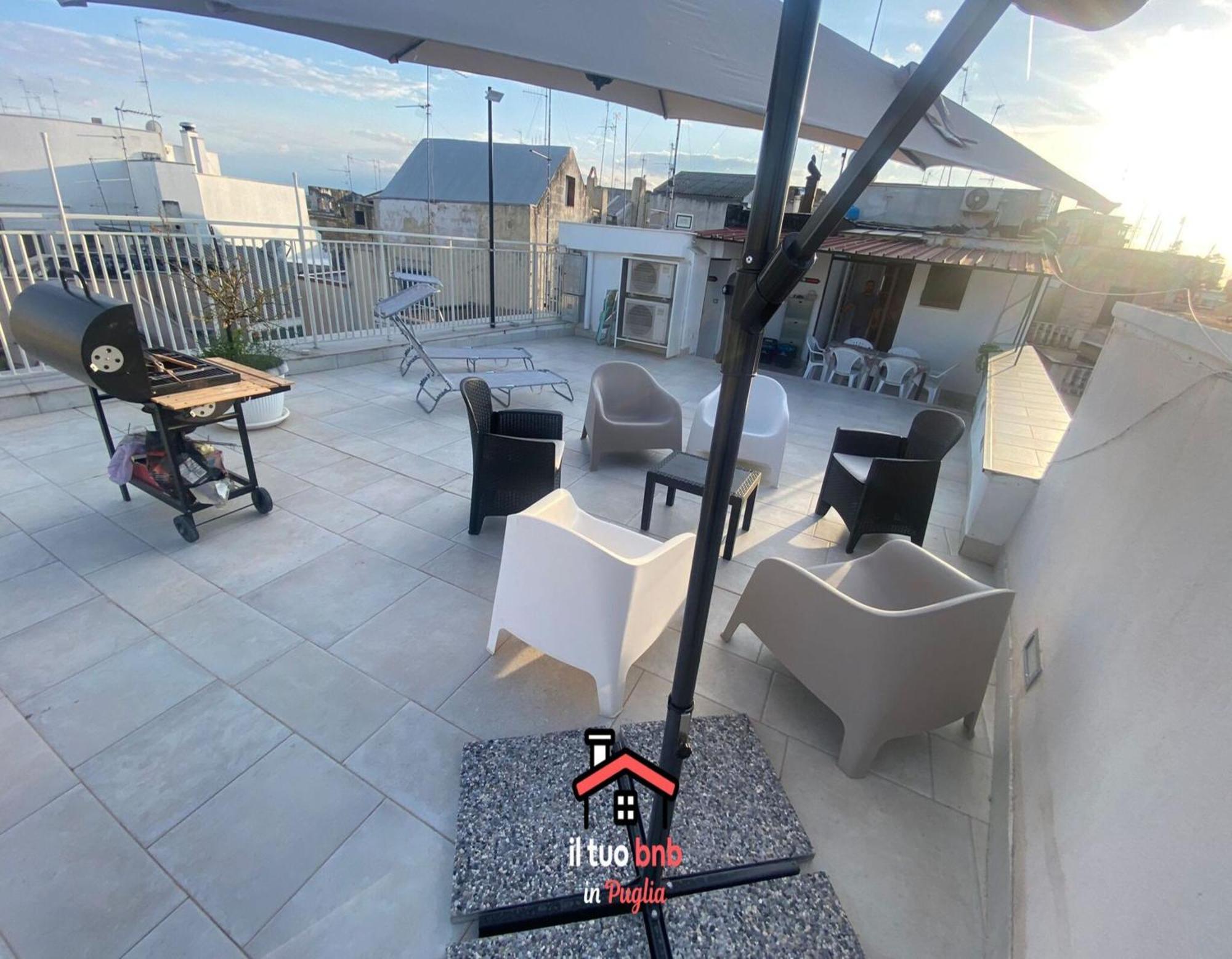 Casa Bianca Bnb,Big Terrace,10 Min Airport Beaches Битонто Екстериор снимка